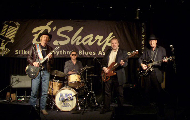 troels jensen, kenny brown og delta blues band